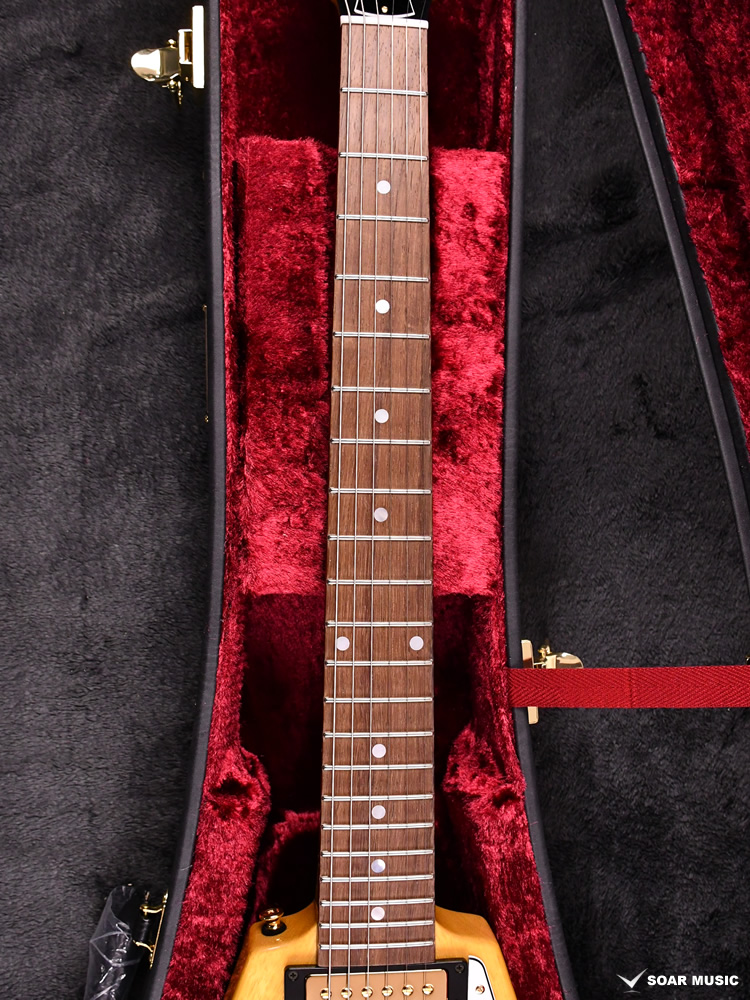 MFV・K-STD/NJ KNY WH-PG Momose モモセ エレキギター フライングVタイプ