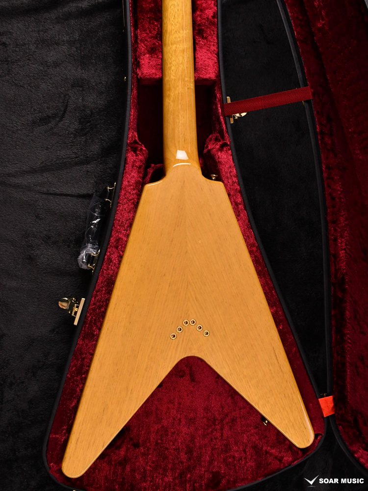 MFV・K-STD/NJ KNY WH-PG Momose モモセ エレキギター フライングVタイプ