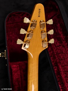 MFV・K-STD/NJ KNY WH-PG Momose モモセ エレキギター フライングVタイプ