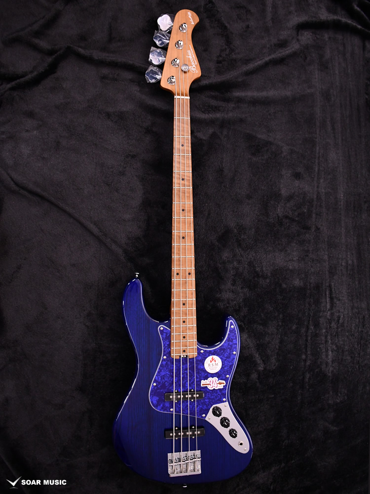 WL4-ASH/RSM STB (BLUE PG) / Bacchus バッカス エレキベース